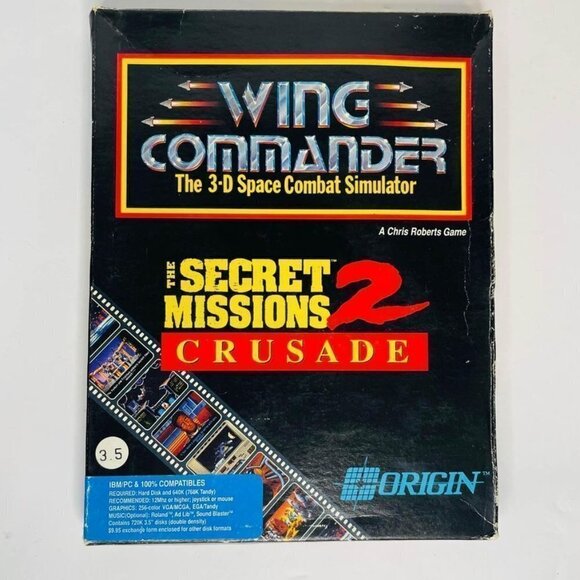 Other - 1991 ORIGIN WING COMMANDER The Secret Missions 2‎ Crusade